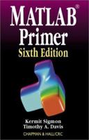 MATLAB Primer 1439828628 Book Cover