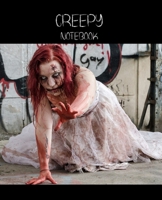 Creepy Notebook Collection: Looking for the perfect CREEPY or HORROR themed Notebook/Composition Book for yourself or for a friend. Try our new collection of Creepy Notebooks from Rock-Onn Publishing. 1710326573 Book Cover