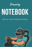 Simracing Notes: For all your Simracing related notes 169186532X Book Cover