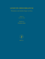 Lexicon Gregorianum, Volume 7 Band VII -: Worterbuch Zu Den Schriften Gregors Von Nyssa 9004167005 Book Cover
