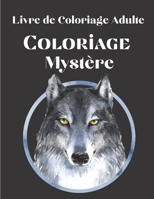 Livre de Coloriage Adulte - Coloriage Mystère: 50 Coloriages mystères Monde sauvage - Coloriages mystères inédits (French Edition) B08HH1JYHK Book Cover