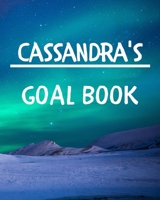Cassandra's Goal Book: New Year Planner Goal Journal Gift for Cassandra / Notebook / Diary / Unique Greeting Card Alternative 167705557X Book Cover