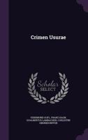 Crimen Usurae 1275030912 Book Cover