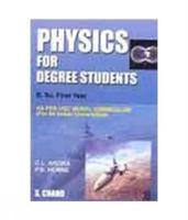 Physics for Degree Students B.Sc. First Year 8121933501 Book Cover