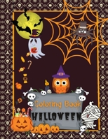 Coloring book - Halloween: 40 colorings - for kids 5-10 years B08HTG8WTL Book Cover
