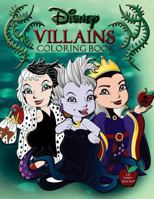 Disney Villains Coloring Book 1540666158 Book Cover