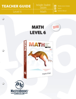 Math Level 6 (Teacher Guide) 1683440854 Book Cover