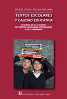 Textos escolares y calidad educativa (Spanish Edition) 956112405X Book Cover