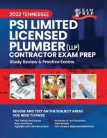 2023 Tennessee PSI Limited Licensed Plumber Contractor Exam Prep: 2023 Study Review & Practice Exams B0C2SCKW2W Book Cover