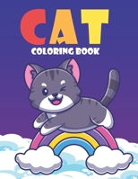 cat coloring book: 30 cat to color, cute cat and kitten coloring book B0915PG38V Book Cover