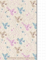 Japanese Writing Practice Book: Japanese Bird Themed  Genkouyoushi Paper Notebook to Practise Writing Japanese Kanji Characters and Kana Scripts such ... Cornell Notes (Japanese Writing Notebooks) 1711769169 Book Cover
