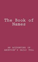 The Book of Names: an accounting of what might have been 1470126656 Book Cover