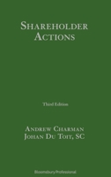 Shareholder Actions 1526519976 Book Cover