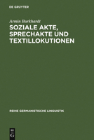 Soziale Akte, Sprechakte Und Textillokutionen 3484310693 Book Cover