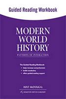 Modern World History: Patterns of Interaction: Guided Reading Workbook 0547520824 Book Cover