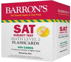 SAT Subject Test Math Level 2 Flashcards 1438078919 Book Cover