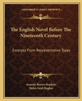 The English Novel Before The 19th Century 1163133140 Book Cover