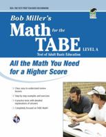 Bob Miller's Math for the TABE Level A 0738605549 Book Cover
