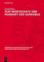 Zum Wortschatz Der Mundart Des Sarrabus: (Südostsardinien) 3112771389 Book Cover