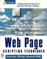 Web Page Scripting Techniques 1568303076 Book Cover