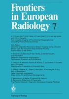 Frontiers in European Radiology 3642756670 Book Cover