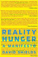 Reality Hunger: A Manifesto
