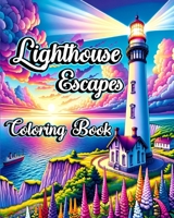 Lighthouse Escapes Coloring Book: Detailed Designs to Stress Relief and Relaxation for Adults B0CM4QT214 Book Cover