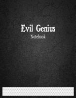 Evil Genius Notebook: 1/5" Isometric Graph Ruled 197756979X Book Cover