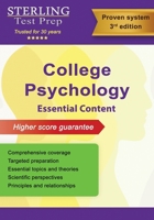 College Psychology: Study Guide Essential Content for College Students B0CL2CS8HM Book Cover