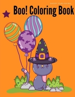 Boo! Coloring Book: Trick or Treat Drawing for kids children boys girls 1700720163 Book Cover