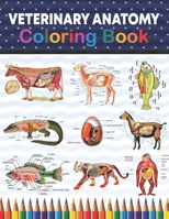 Veterinary Anatomy Coloring Book: Incredibly Detailed Self-Test Veterinary Anatomy Coloring Book for Animal Anatomy Students Veterinary Anatomy self t B08VYFJS1V Book Cover