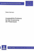 Ausgewaehlte Probleme Bei Der Anwendung Der Pfadanalyse 3820455124 Book Cover