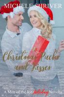 Christmas Pucks and Kisses : A Men of the Ice Holiday Novella 1986422100 Book Cover