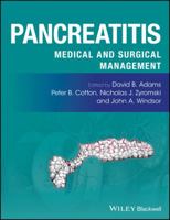 Pancreatitis: Medical and Surgical Management 111891712X Book Cover