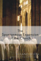 The Spontaneous Expansion of the Church 0802810020 Book Cover