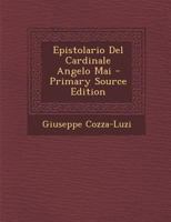 Epistolario Del Cardinale Angelo Mai 1141758369 Book Cover