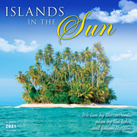 2021 Islands in the Sun 16-Month Wall Calendar 1531910157 Book Cover