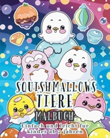 Squishmallows Tiere - MALBUCH EINFACH UND LEICHT FÜR KINDER AB 2 JAHREN: Liebenswerte Tiercharaktere - Einzigartige Designs zum Ausmalen (German Edition) B0CW2MS68P Book Cover