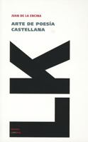 Arte de poesía castellana 8498166128 Book Cover