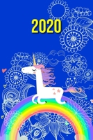 2020: My personal organizer 2020 with Unicorn Design  | personal organizer 2020 | weekly   calendar 2020| monthly calendar for 2020 in hand pocket size 1697904912 Book Cover