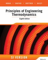 Principles of Engineering Thermodynamics 1118960882 Book Cover