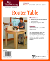 Fine Woodworking's Router Table Plan 1600856233 Book Cover