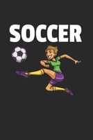 Fu�ball Fu�ballspieler Notizbuch: Fu�ball Fu�ballspieler Notizbuch f�r Liebhaber / Notizheft / Notizblock A5 (6x9in) Dotted Notebook / Punkteraster / 120 gepunktete Seiten 1677189371 Book Cover