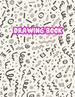 Drawing Book: Large Sketch Notebook for Drawing, Doodling or Sketching: 110 Pages, 8.5 x 11 Sketchbook ( Blank Paper Draw and Write Journal ) - Cover Design 099280 1704331536 Book Cover