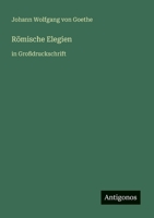 Römische Elegien: in Großdruckschrift (German Edition) 3388042500 Book Cover