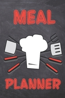 Meal Planner - Weekly Meal Plan 6x9 : Items to Buy, Notes, Daily Menu Organizer 167004355X Book Cover