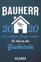 Kalender: 2020 A5 1 Woche 2 Seiten - 110 Seiten - Bauherr 2020 1655561251 Book Cover