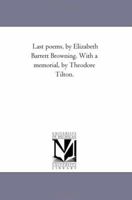 Last Poems... 101886735X Book Cover