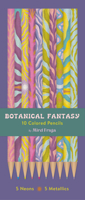 Botanical Fantasy: 10 Colored Pencils: 5 Neons & 5 Metallics 1797233343 Book Cover