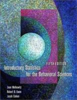 Introductory Statistics for the Behavioral Sciences 0471735477 Book Cover